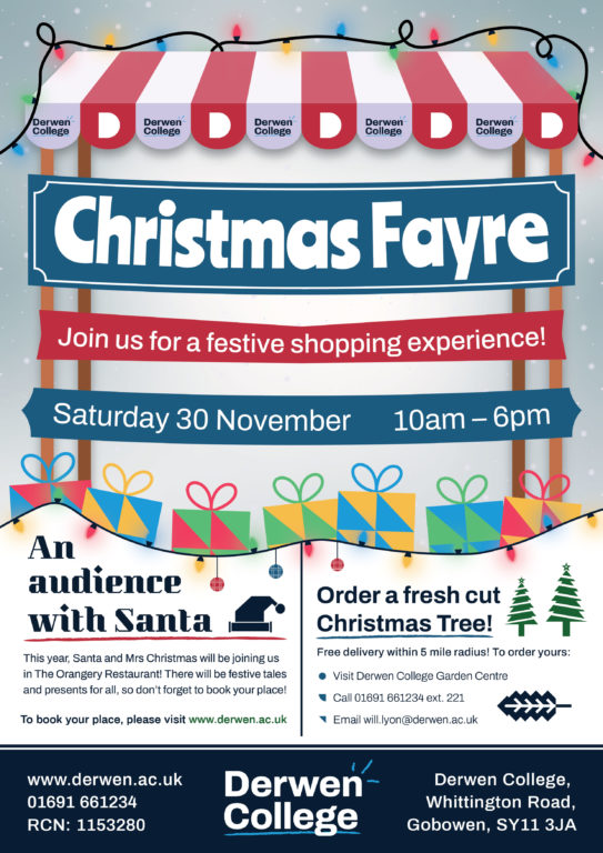 Christmas Fayre poster 2024