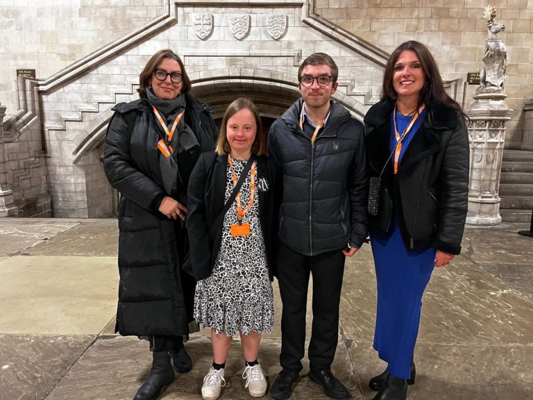 Group photo of Tab, Lizzie, Jonathon and Teri Ann 